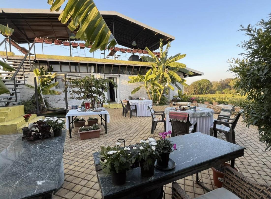 Saffronstays Onellaa, Nashik - Infinity Pool Villa Surrounded By A Vineyard Экстерьер фото